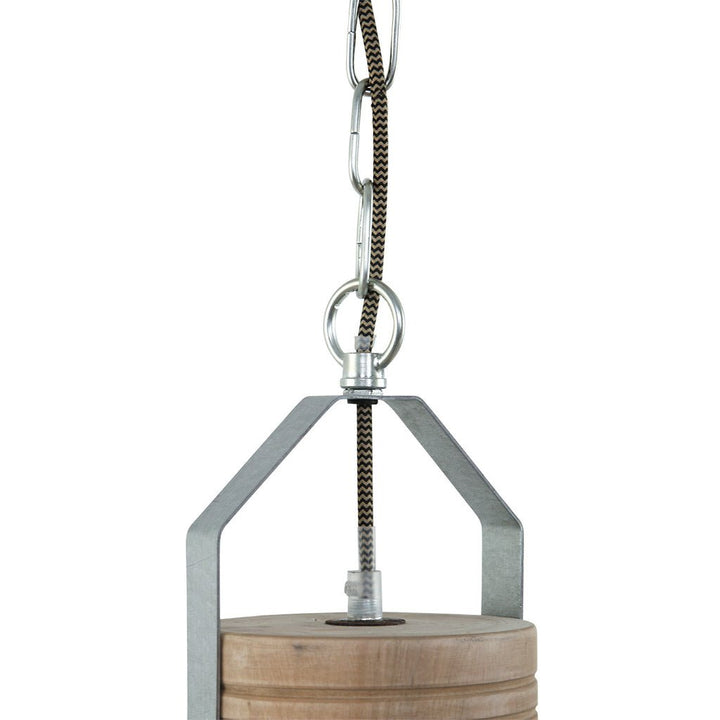 Suspension Noir Bois Scandinave | Cory - Designix Suspension Luminaire
