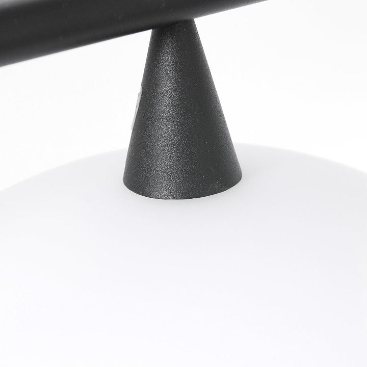 Suspension Noir LED 4 Lumières | Zaro - Designix Suspension Luminaire