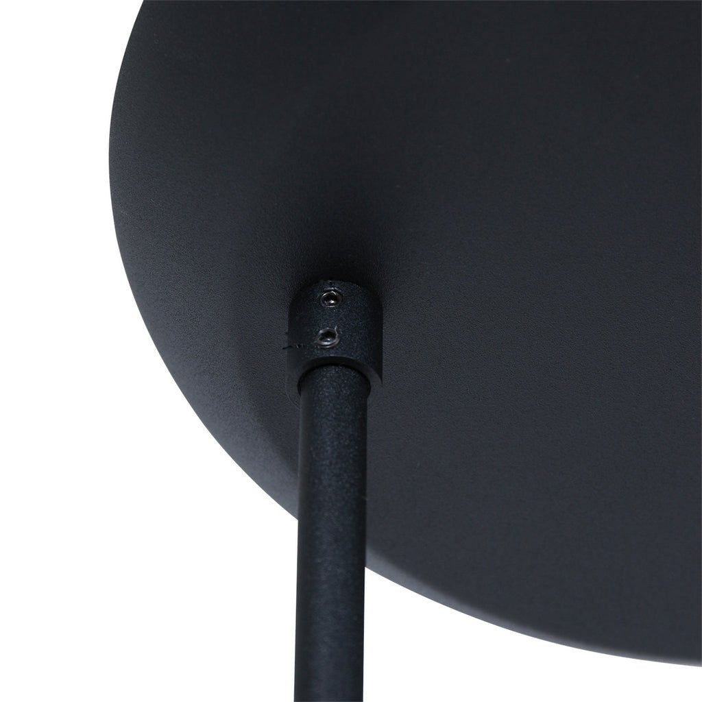 Suspension Noir LED 4 Lumières | Zaro - Designix Suspension Luminaire