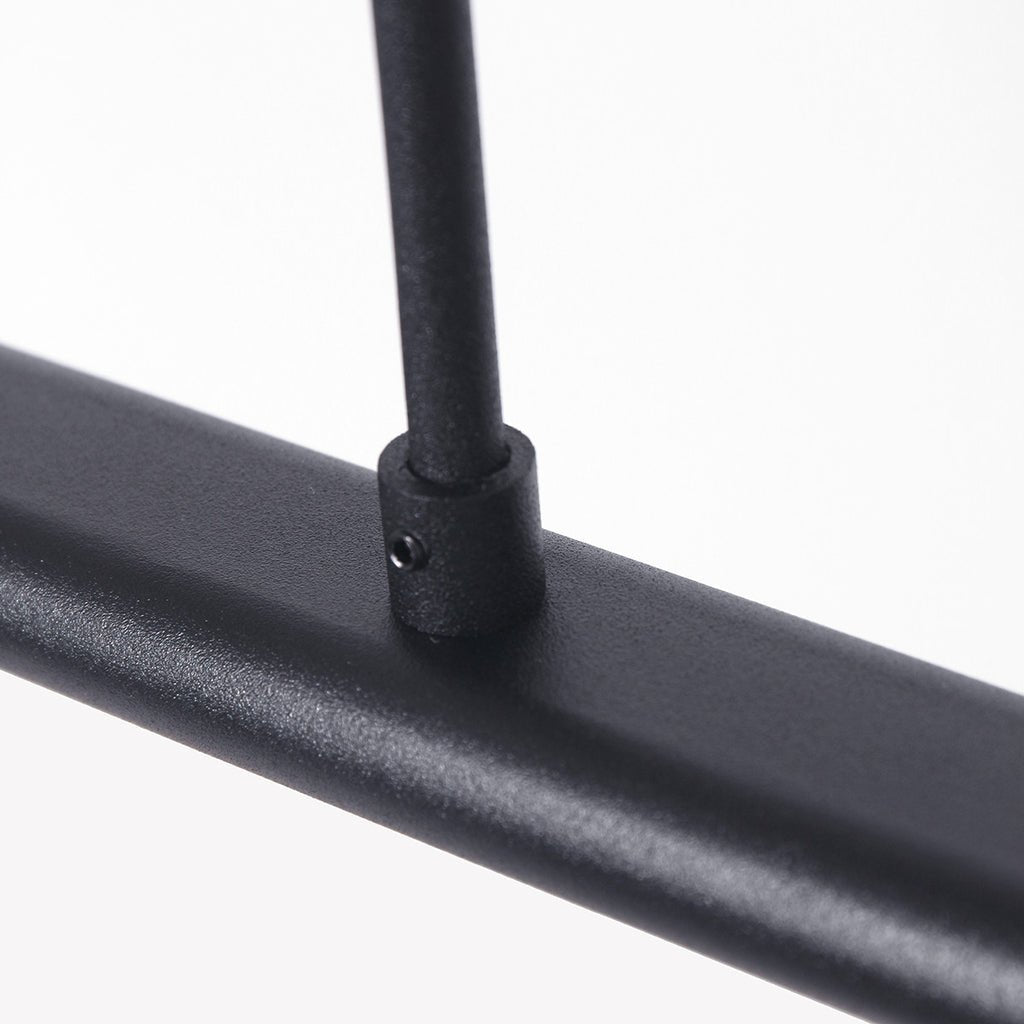 Suspension Noir LED 4 Lumières | Zaro - Designix Suspension Luminaire