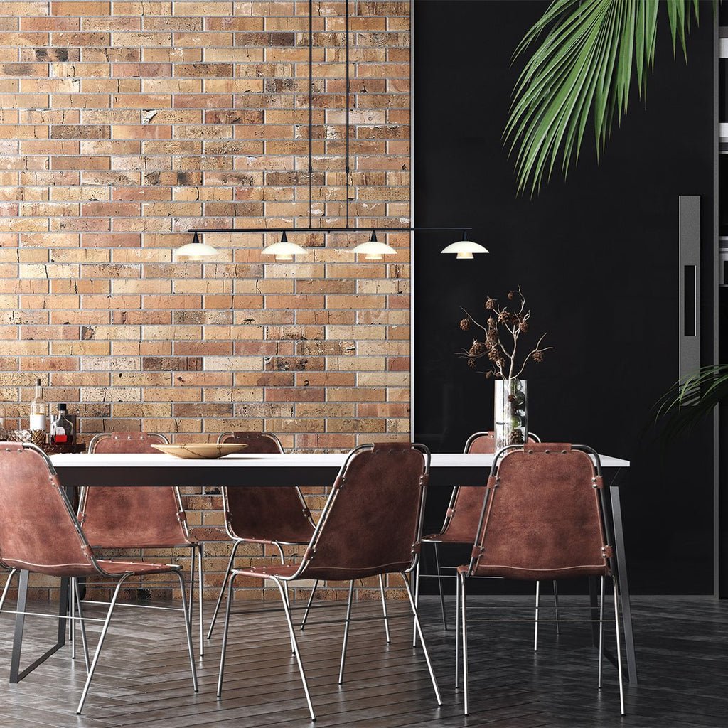 Suspension Noir LED 4 Lumières | Zaro - Designix Suspension Luminaire