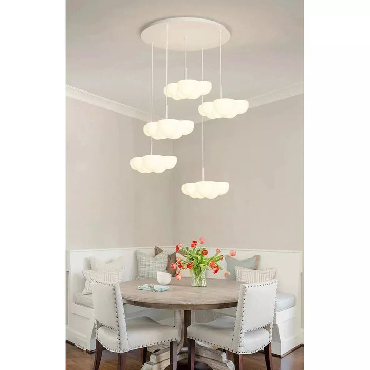 Suspension Nuage | Nuance Céleste - Designix Suspension luminaire 1 Lumière | 10W