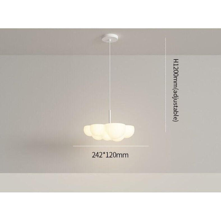 Suspension Nuage | Nuance Céleste - Designix Suspension luminaire 1 Lumière | 10W