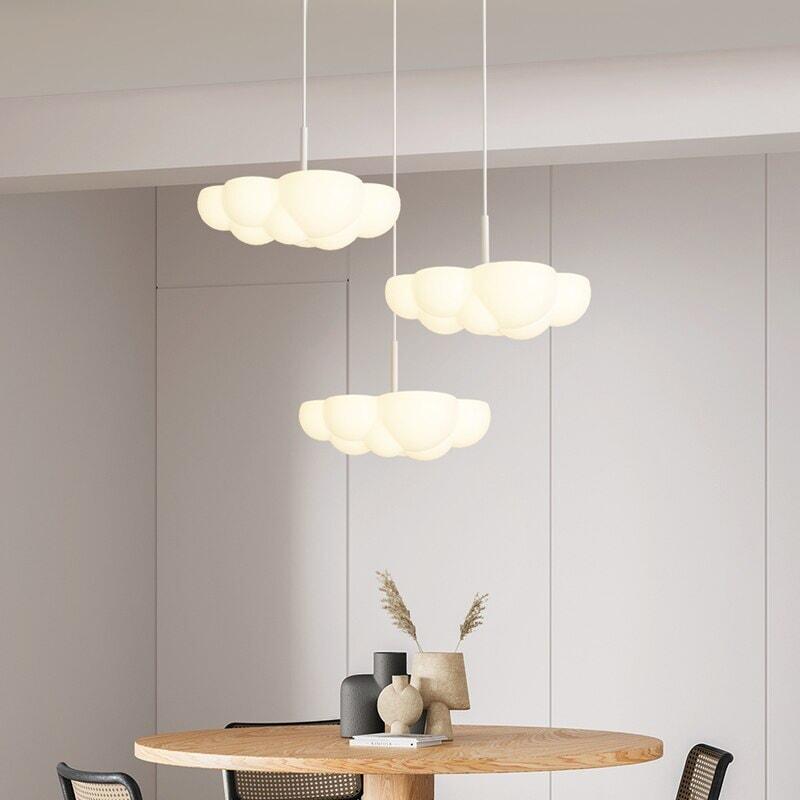 Suspension Nuage | Nuance Céleste| Designix - Suspension luminaire    - https://designix.fr/