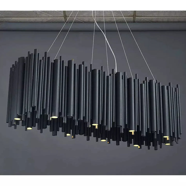 Suspension XXL Rectangle | Brillante Fusion - Suspension luminaire    - https://designix.fr/