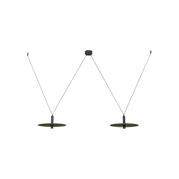 Suspension ZAMBELIS 14W DESIGN Noir Mat 23227