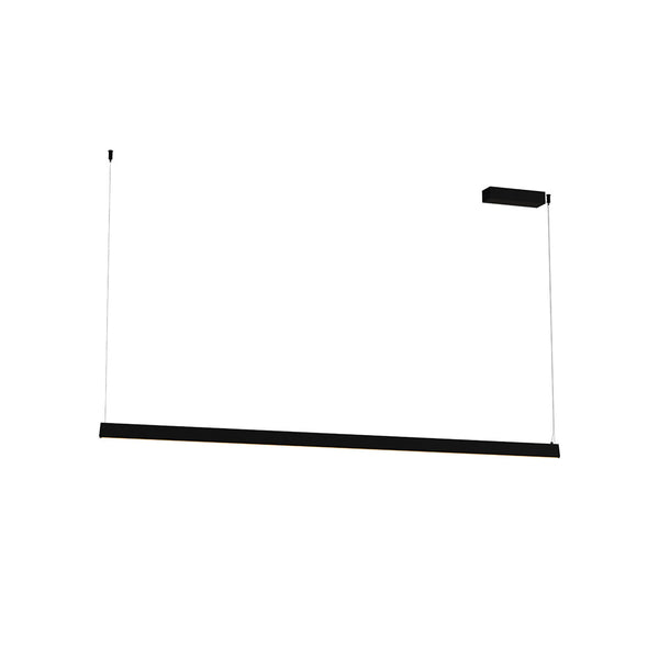 Suspension ZAMBELIS 152cm 32W Dimmable DESIGN Noir Sable 2556