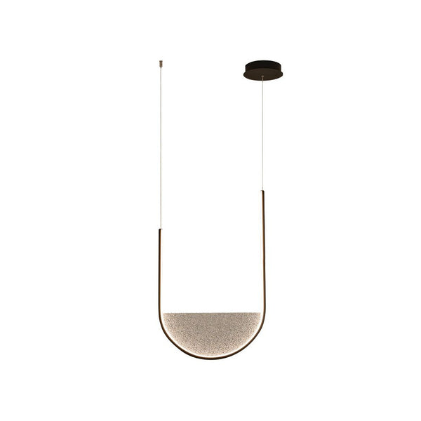 Suspension ZAMBELIS 20W Dimmable DESIGN Noir Mat 23166
