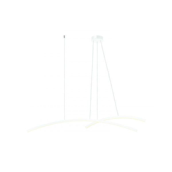 Suspension ZAMBELIS 41W Dimmable DESIGN Blanc Mat 20129