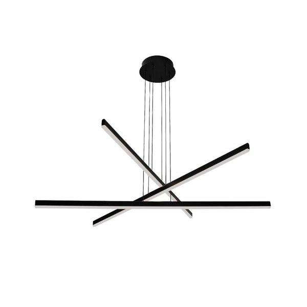 Suspension ZAMBELIS D1020 47W DESIGN Noir Mat 1947