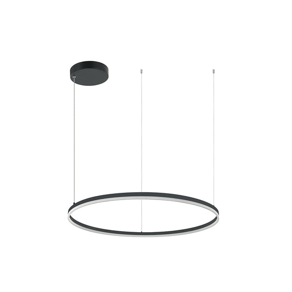 Suspension ZAMBELIS D1200 83W 4000K Dimmable DESIGN Noir Mat