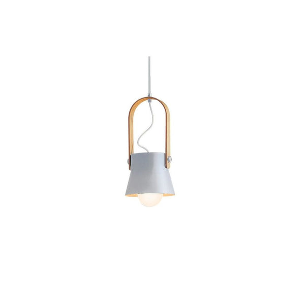 Suspension ZAMBELIS D160 E27 DESIGN Blanc Mat Sans Source 18193