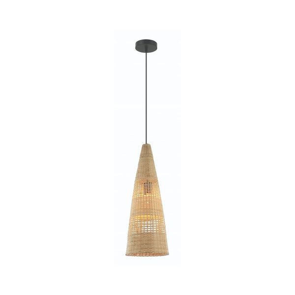 Suspension ZAMBELIS D230 E27 DESIGN Bambou Sans Source 20154