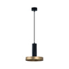 Suspension ZAMBELIS D240 GU10 DESIGN Noir Sable Sans Source 22178