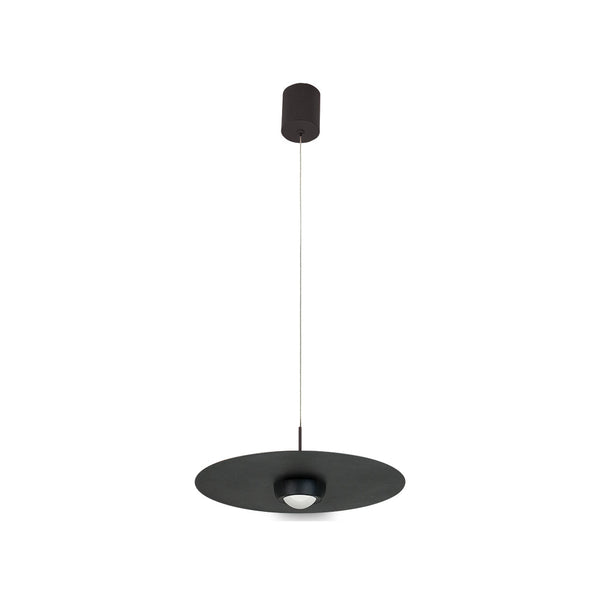 Suspension ZAMBELIS D350 21W Dimmable DESIGN Noir Sable 2585