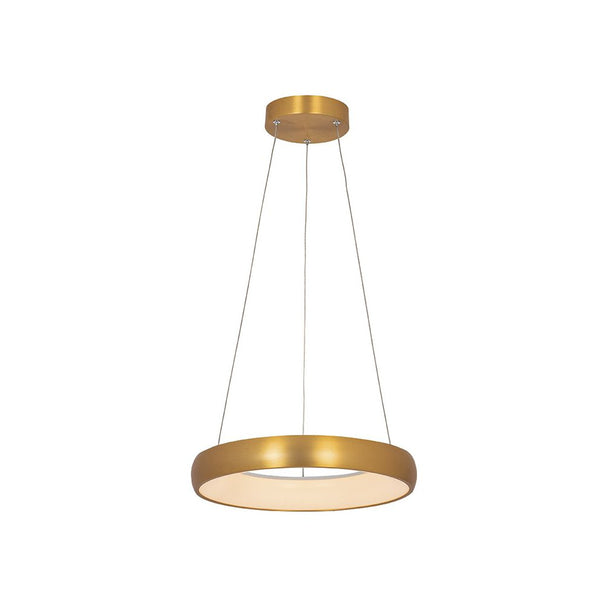 Suspension ZAMBELIS D400 32W Dimmable DESIGN Or Brosse Mat 2046