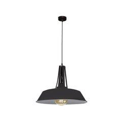 Suspension ZAMBELIS D460 E27 DESIGN Noir Mat Sans Source 19245