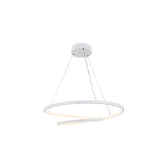 Suspension ZAMBELIS D600 52W DESIGN Blanc Mat FS