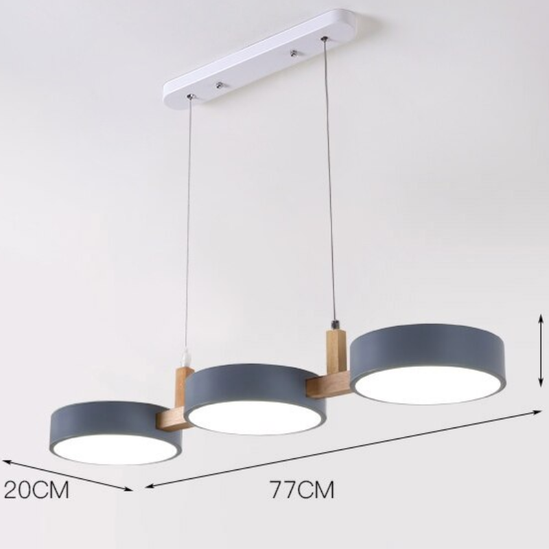 suspension-luminaire-style-industriel | Designix - Suspension Luminaire Gris - https://designix.fr