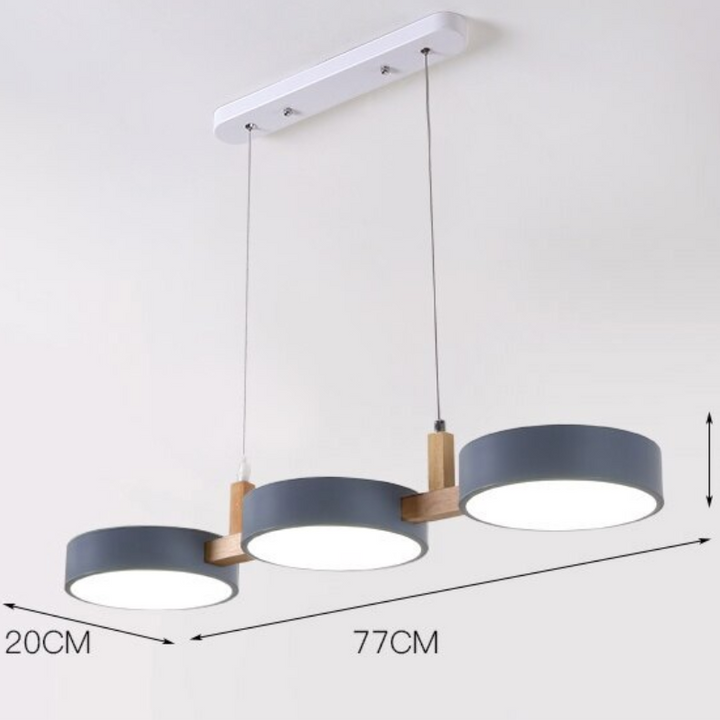 suspension-luminaire-style-industriel | Designix - Suspension Luminaire Gris - https://designix.fr