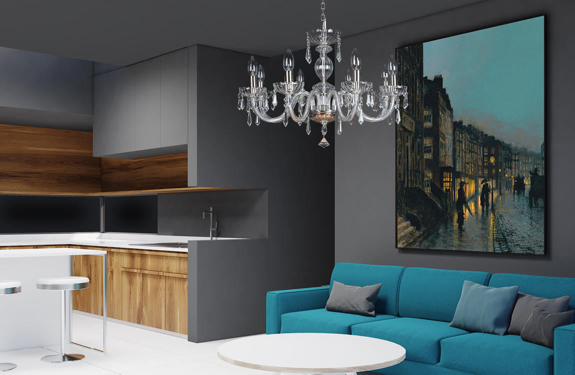 Lustre en verre EL250803