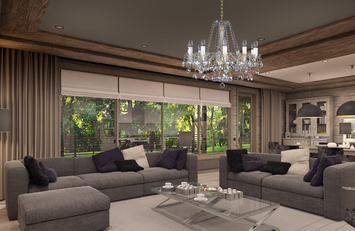 Lustre en cristal L127CLN