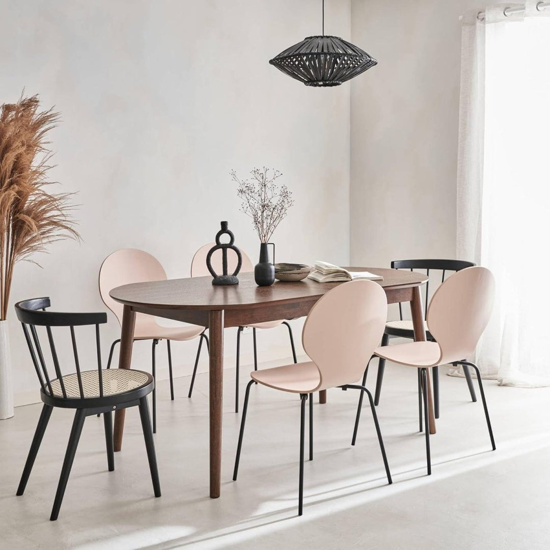 Table à Manger Extensible Noyer | Hélios - Designix Table à Manger