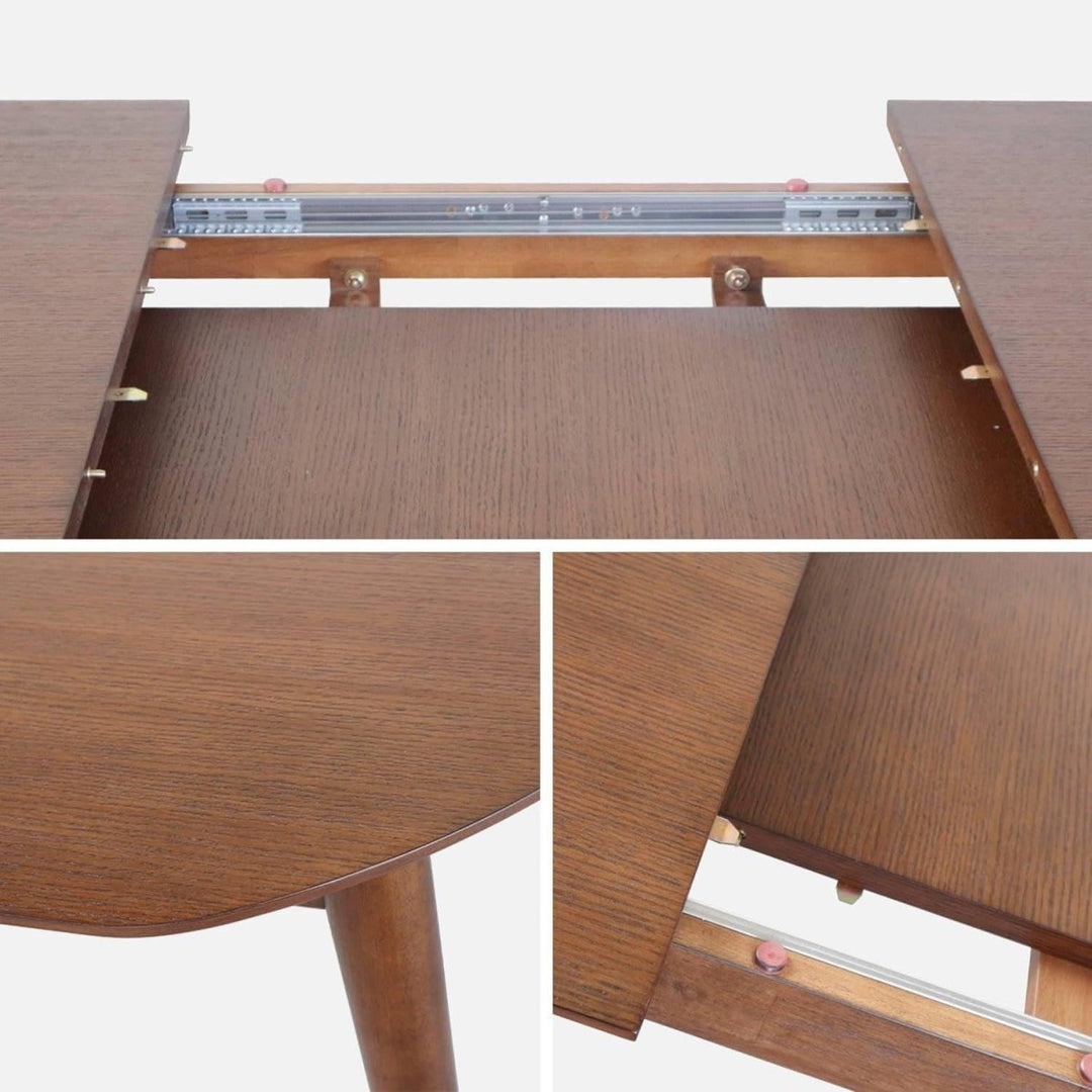Table à Manger Extensible Noyer | Hélios - Designix Table à Manger