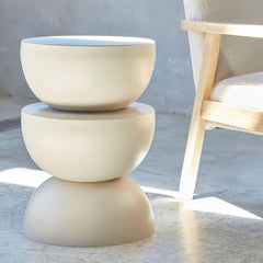 Table Appoint Métal Minimaliste | Lumina