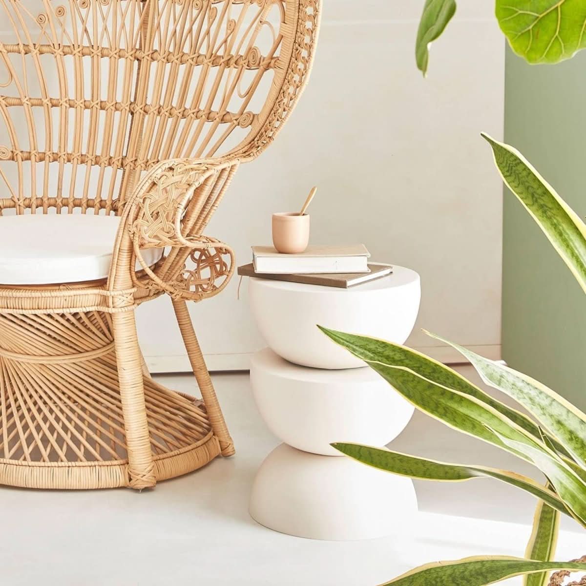 Table Appoint Métal Minimaliste | Lumina - Designix Table