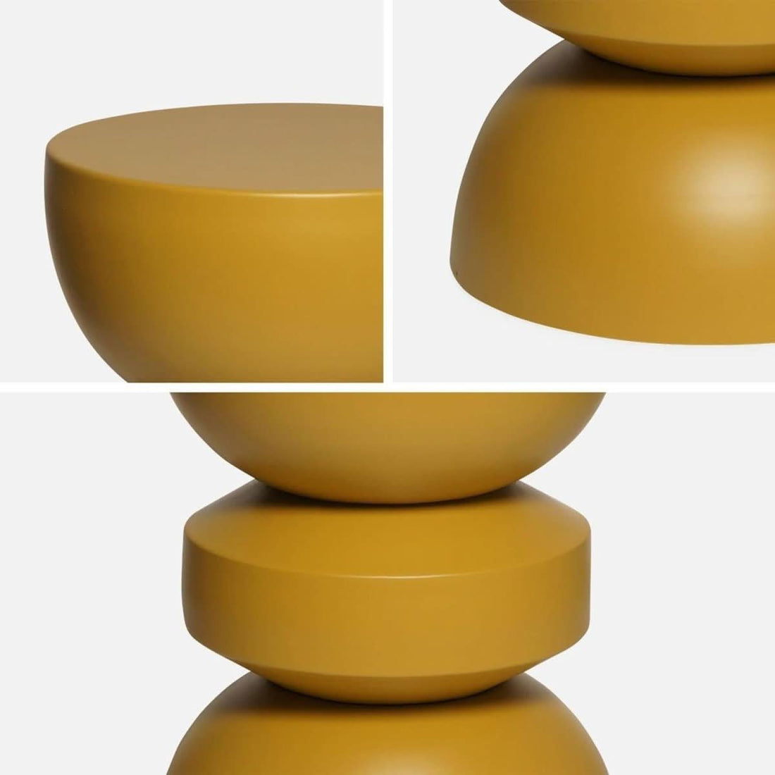 Table Appoint Métal Moutarde | Astral