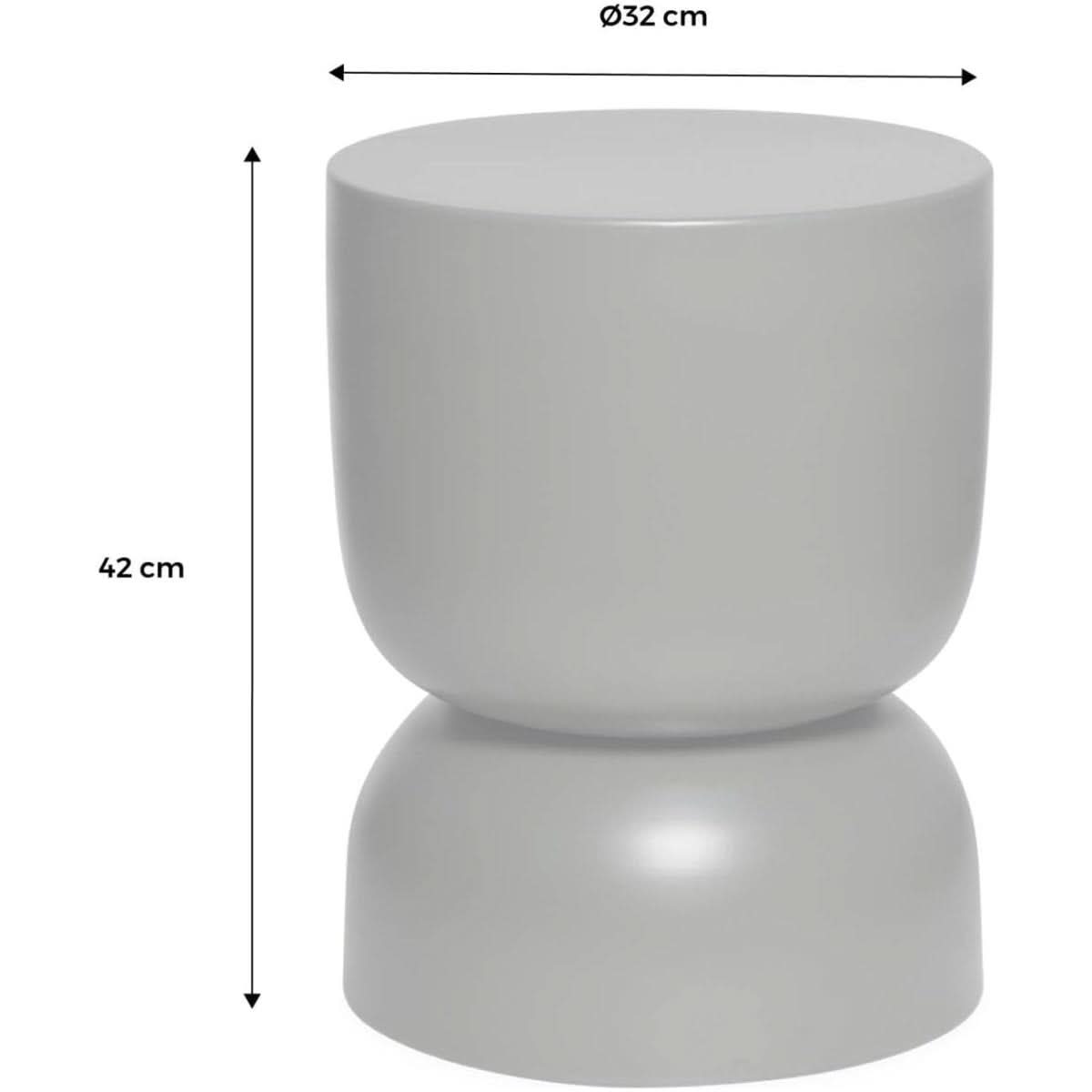 Table Appoint Métal Rose | Duo - Designix Table Basse