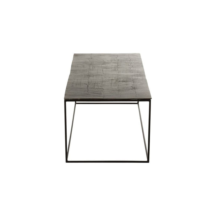Table Basse Aluminium Fer Noir Antique - Designix