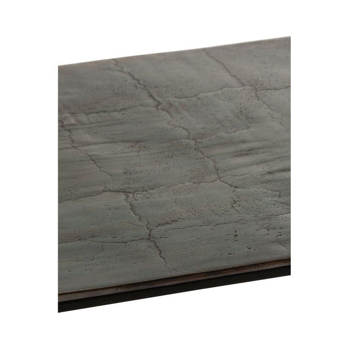 Table Basse Aluminium Fer Noir Antique - Designix