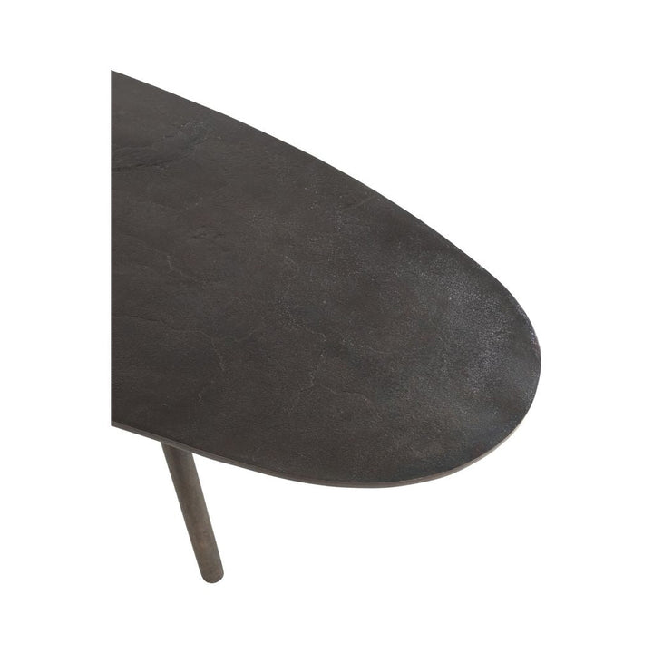 Table Basse Aluminium Fer Noir Grand Modèle - Designix