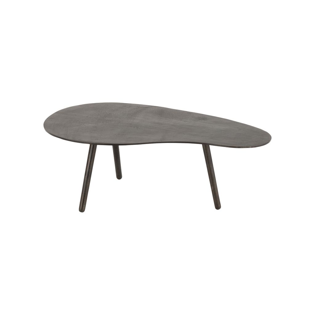 Table Basse Aluminium Noir Petit - Designix