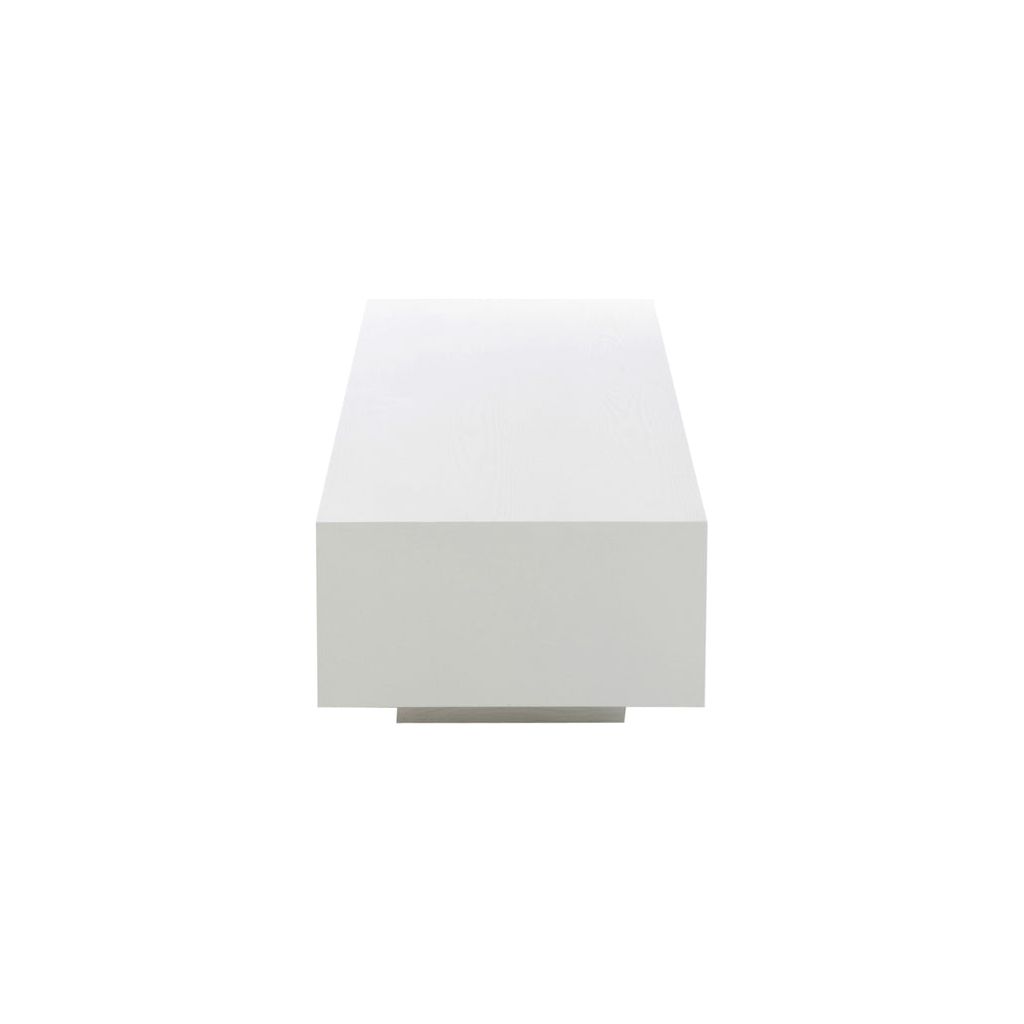 Table Basse Bois Blanc Rectangulaire - Designix