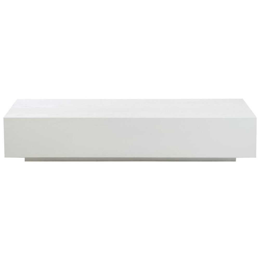 Table Basse Bois Blanc Rectangulaire - Designix