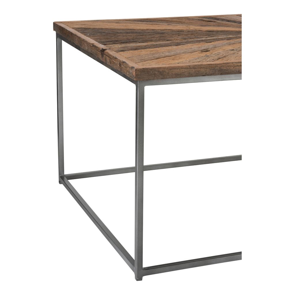 Table Basse Bois Fer Naturel - Designix