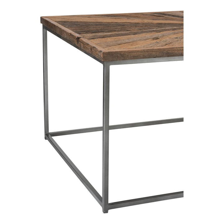 Table Basse Bois Fer Naturel - Designix