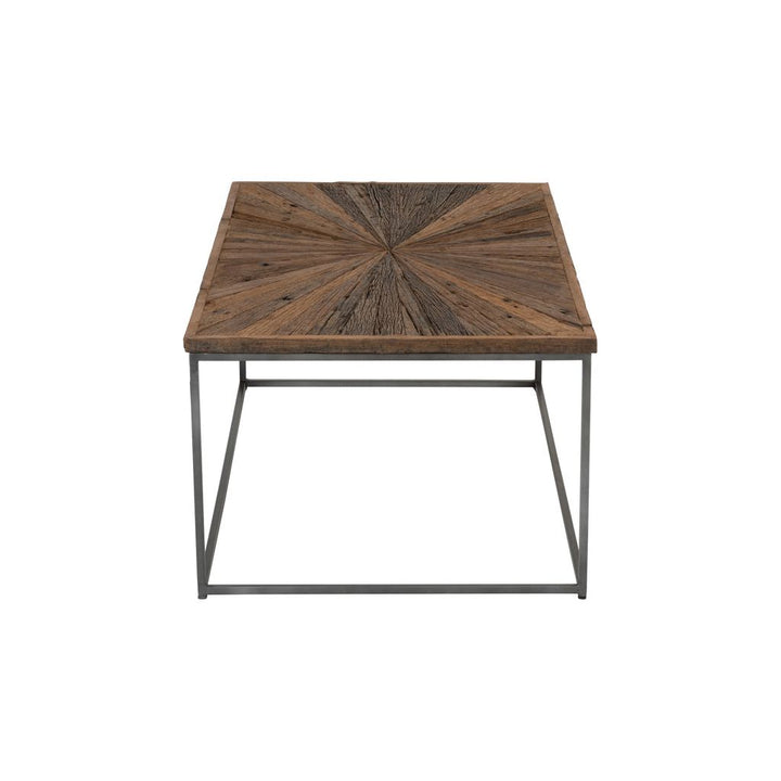Table Basse Bois Fer Naturel - Designix