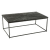 Table Basse Bois Fer Noir