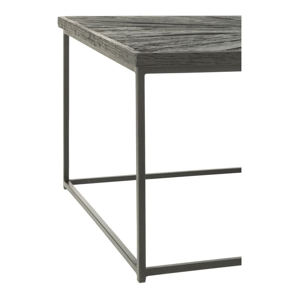 Table Basse Bois Fer Noir - Designix
