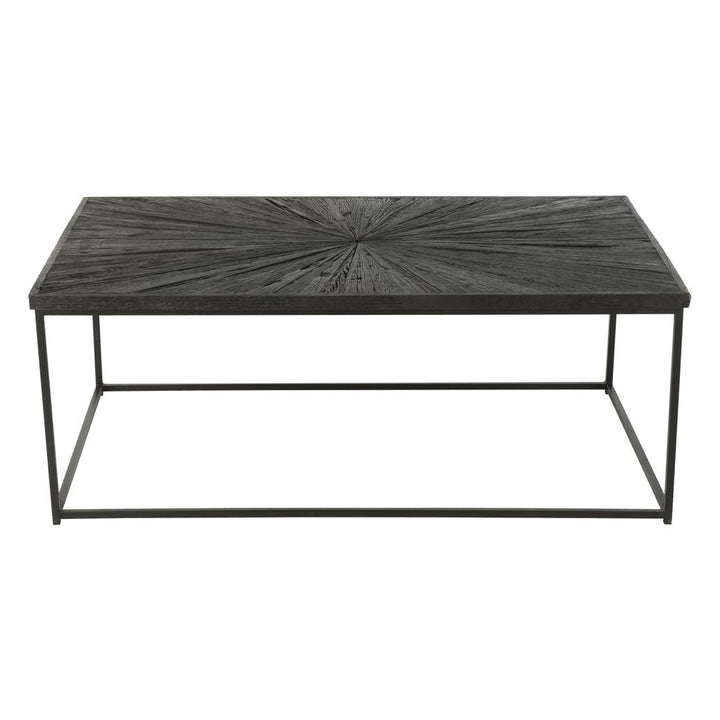 Table Basse Bois Fer Noir - Designix