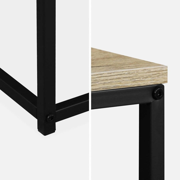 Table Basse Bois Industrielle | Wave - Designix Table Basse