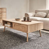 Table Basse Cannage Scandinave | Uni