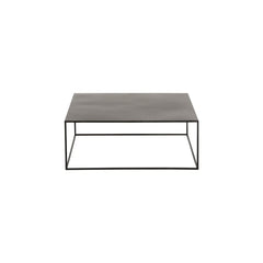 Table Basse Métal Noir Carrée | Sira