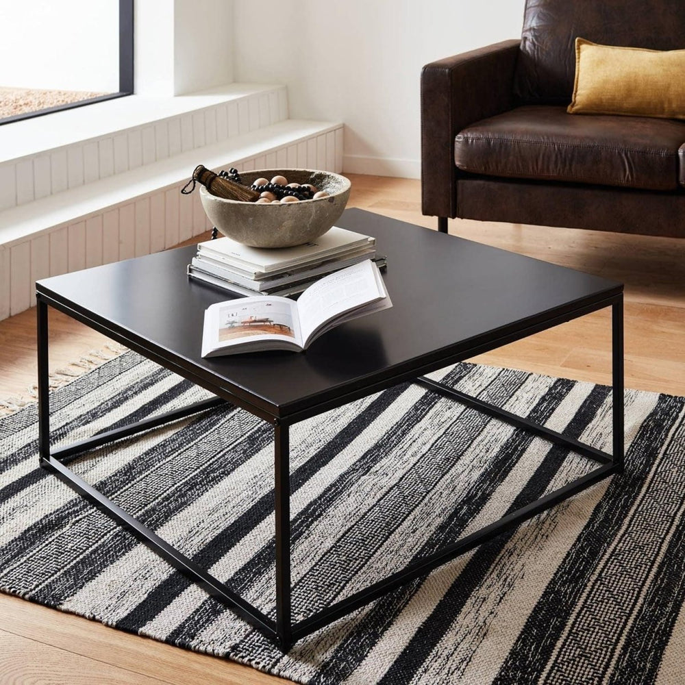 Table Basse Métal Noir | Lysine - Designix Table Basse