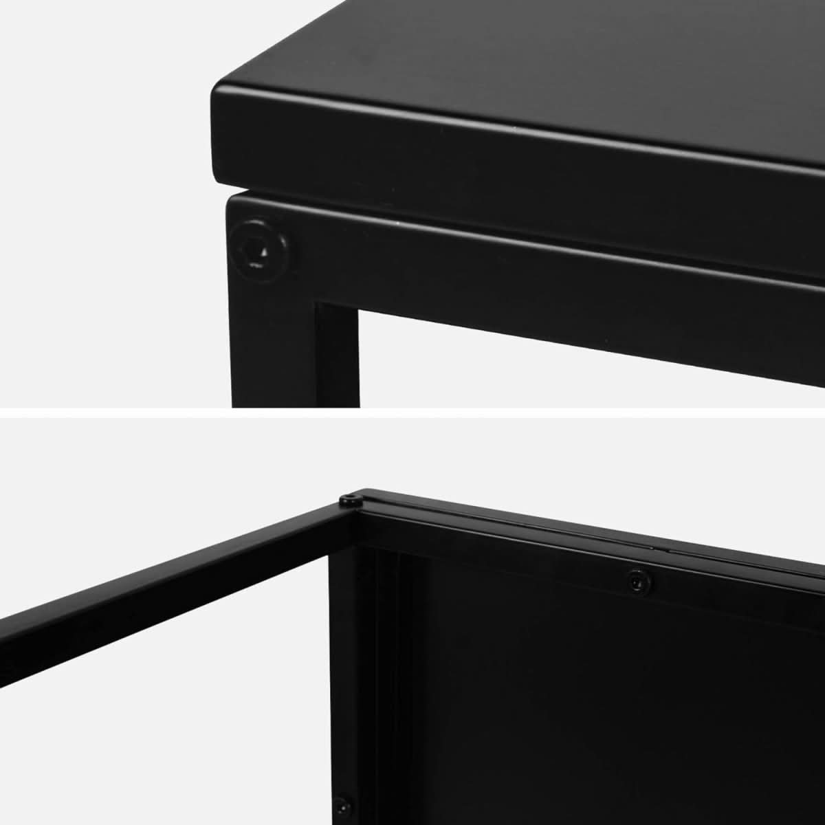 Table Basse Métal Noir | Lysine - Designix Table Basse
