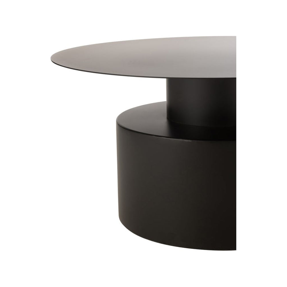 Table Basse Métal Noir Moderne - Designix